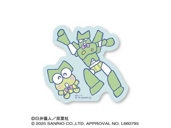Crayon Shin-Chan x Sanrio Characters: Crayon Shin-Chan x Happy Danbui Ora's Friend Die-Cut Sticker Mini 5