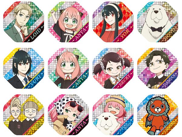 Spy x Family: Glitter Clip: 1Box (24pcs)