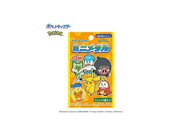 Pocket Monster: Mini Metal 1Box 24Pcs
