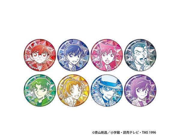 Detective Conan: Sparkle Can Badge Collection 1Box 24Pcs