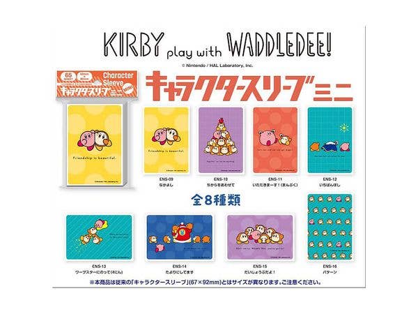 Kirby Play with Waddle Dee: Character Sleeve Mini ENS-09 Friends