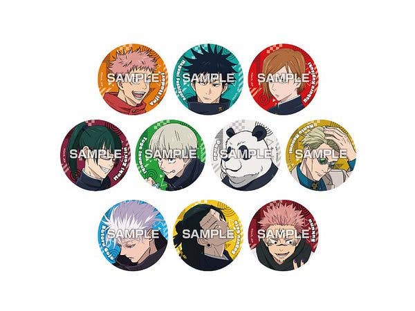 Tv Anime Jujutsu Kaisen: Badge Collection Gum 1 Box 10Pcs