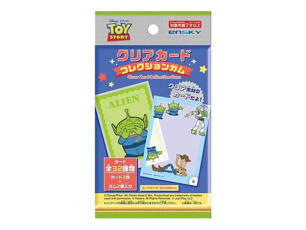 Toy Story: Clear Card Collection Gum 1 Box 16Pcs