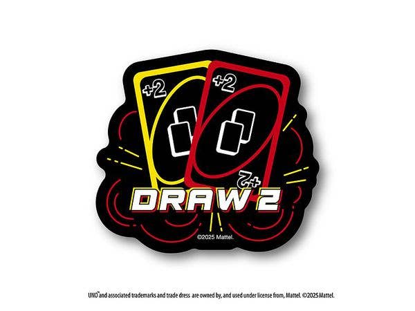 UNO: Die-Cut Sticker Mini DRAW2