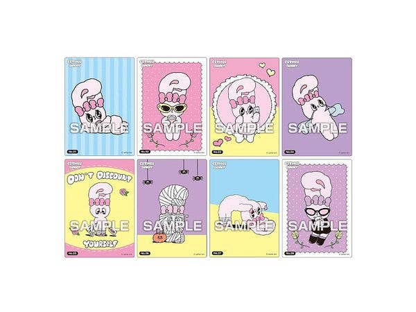 Esther Bunny: Clear Card Collection Gum 1 Box 18Pcs