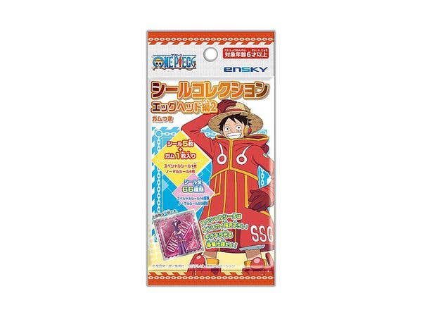 One Piece: Sticker Collection Egghead Arc 2 (with gum) 1 Box (20 pieces)