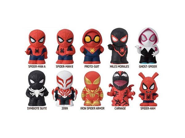 Spider-Man: Soft Vinyl Puppet Mascot 1 Box (10pcs)