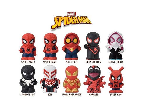 Spider-Man: Soft Vinyl Puppet Mascot Renewal: 1Box (10pcs)