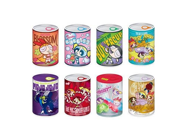 The Powerpuff Girls: Mitamemo Can Badge 1 Box 8Pcs