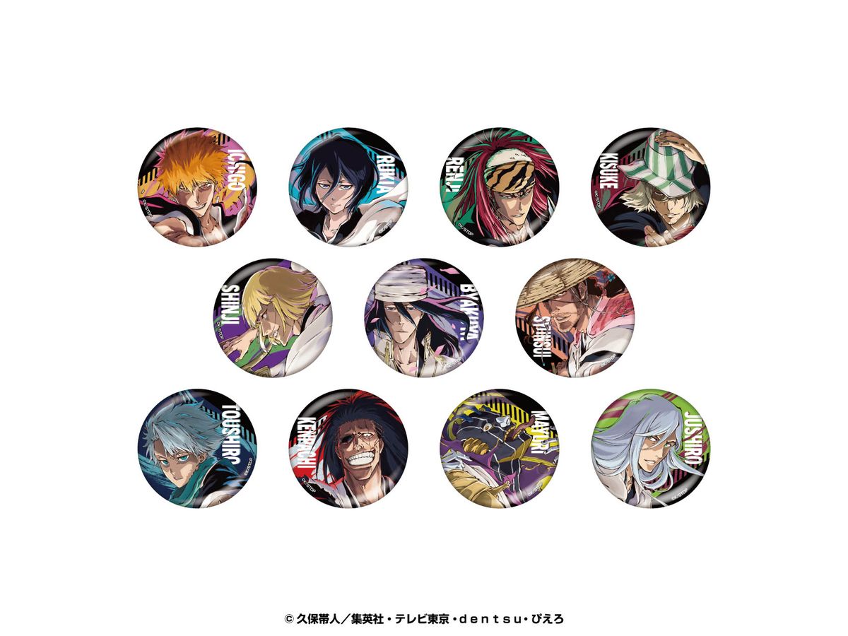 Bleach: Thousand-Year Blood War Arc Glittery Can Badge Collection 1Box 11Pcs