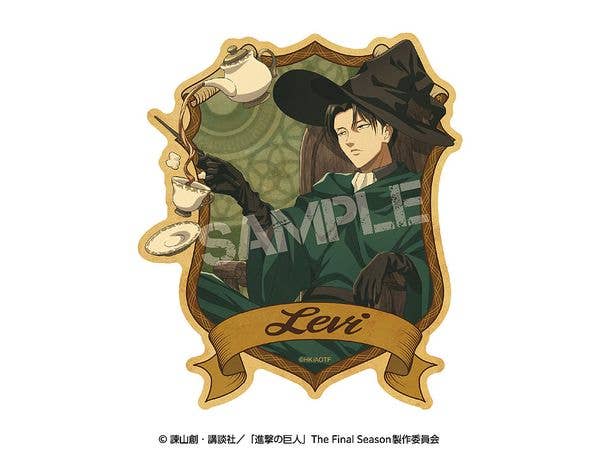 Attack On Titan Tv Anime: Travel Sticker 2. Levi (Wizard)