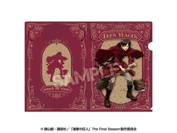 Tv Anime Attack On Titan: Clear File (Wizard Style) 1. Eren