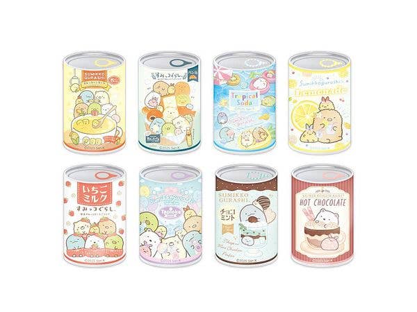 Sumikkogurashi: Mitamemo Can Badge 1 Box 8Pcs