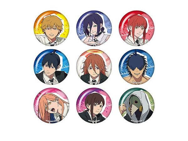 Chainsaw Man: Reze Arc: Glitter Can Badge Collection (Reissue)  1Box 9pcs