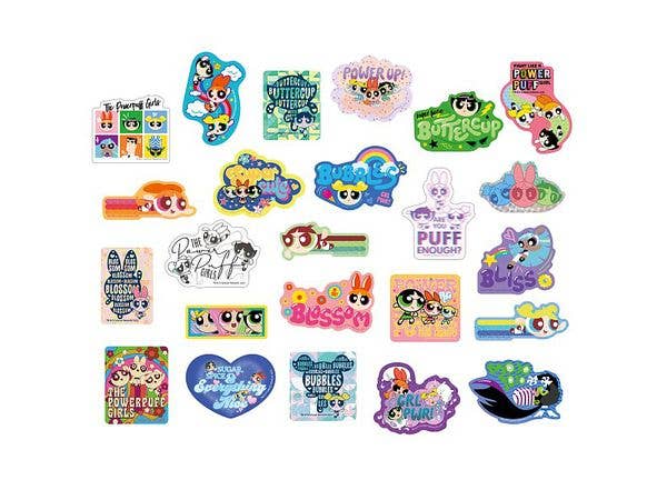 Powerpuff Girls: Smiley Stickers 1 Box 12Pcs