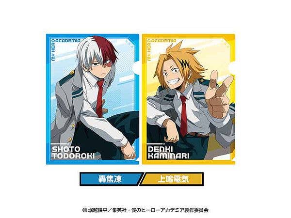 My Hero Academia Tv Anime: Clear File Set 3. Shoto Todoroki & Denki Kaminari
