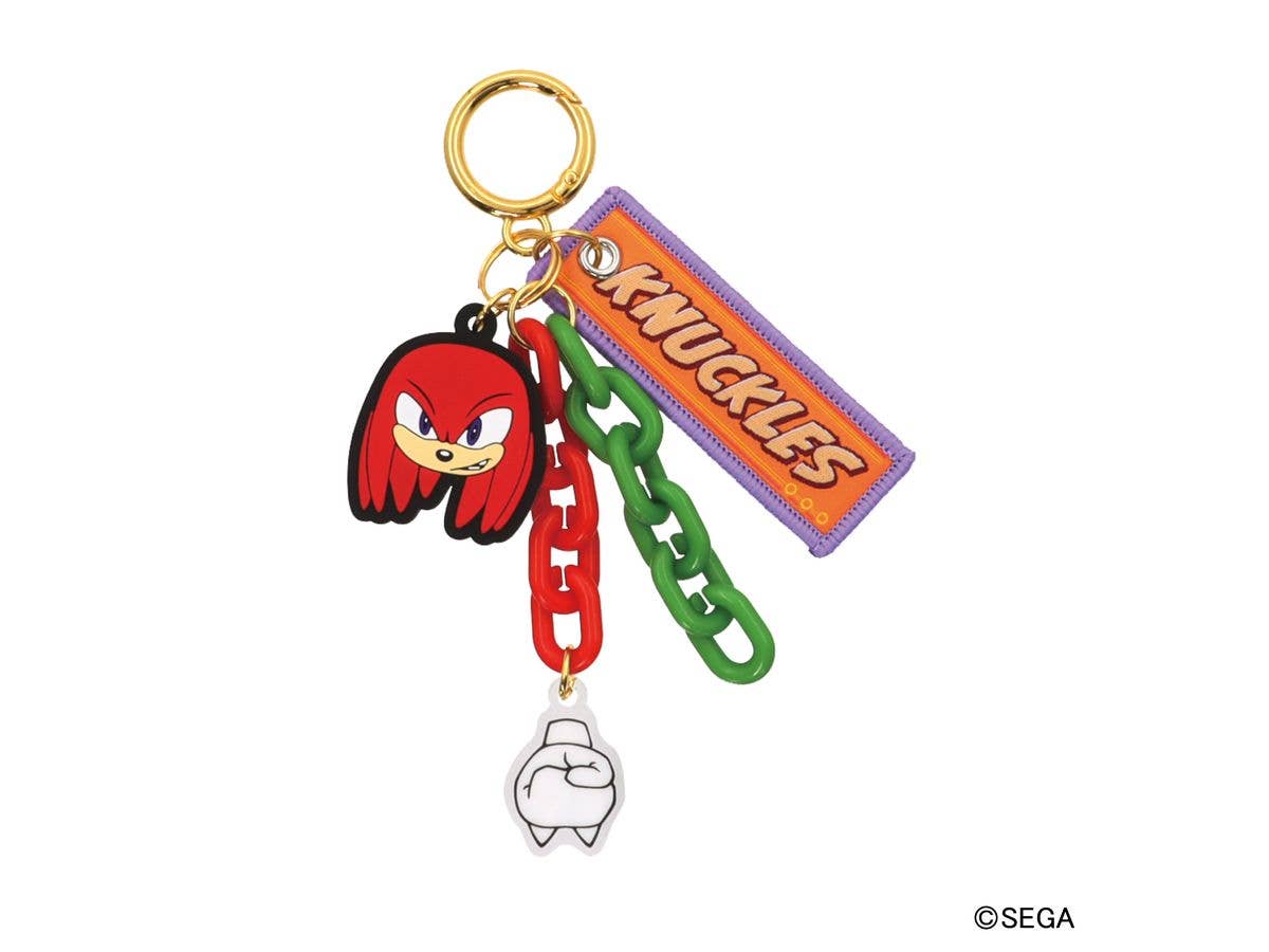 Sonic The Hedgehog: Jingling Keychain 3. Knuckles