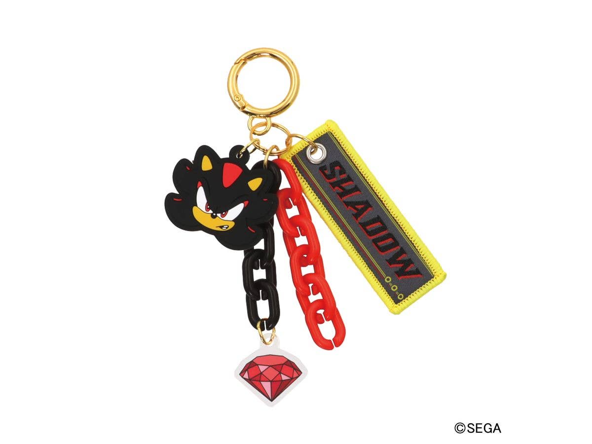 Sonic The Hedgehog: Jingling Keychain 4. Shadow