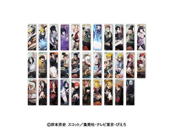 Naruto Shippuden: Character Poster Mini Sticker Collection 1 Box 16 Pieces