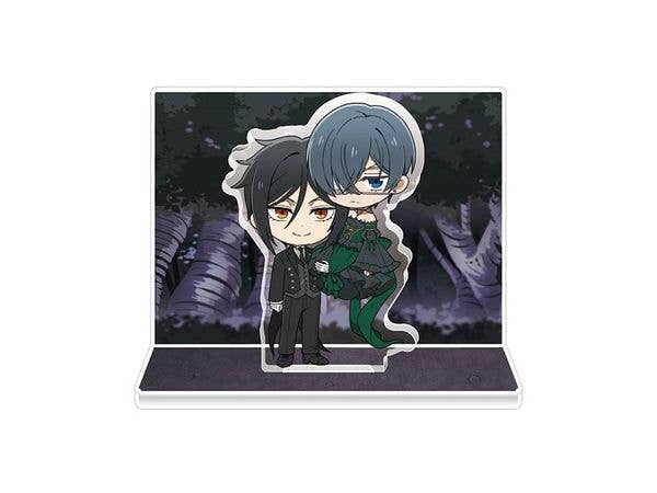 Black Butler: Green Witch Arc: Diorama Acrylic Stand 4. Sebastian Michaelis & Ciel Phantomhive (Green Witch Dress)