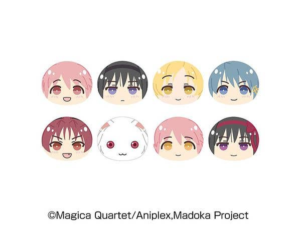 Puella Magi Madoka Magica The Movie: Rebellion: Steamed Bun Squishy Mascots 1Box 8pcs