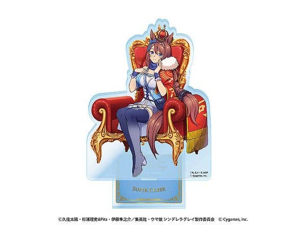 Anime Uma Musume Cinderella Gray: Acrylic Stand 4. Super Creek -Champions-