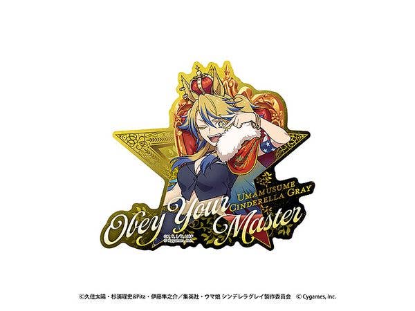 Anime Uma Musume Cinderella Gray: Travel Sticker 5. Obey Your Master -Champions-