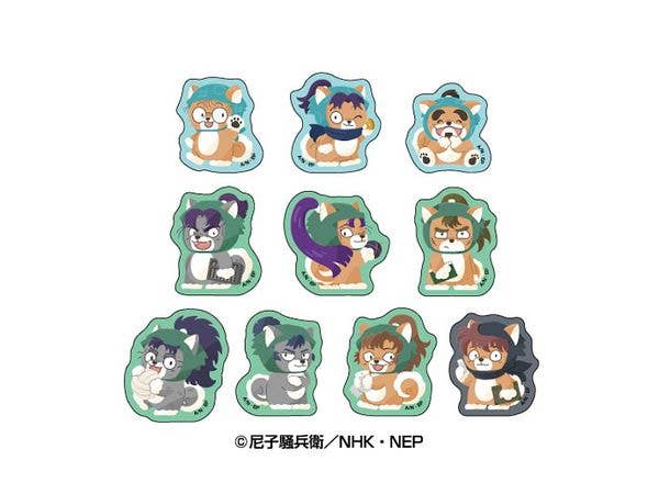 Nintama Rantaro: Animal Fourze Flake Stickers First Stage