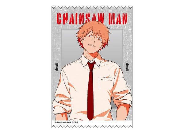 Chainsaw Man: Reze Chapter: Satin Cloth Sticker 1. Denji