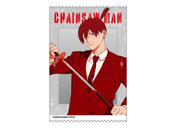 Chainsaw Man: Reze Chapter: Satin Cloth Sticker 4. Aki Hayakawa
