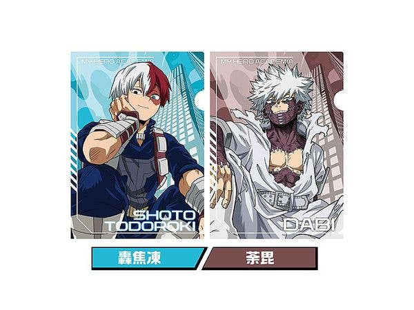 My Hero Academia Anime: Clear File Set 4. Todoroki Shoto & Dabi