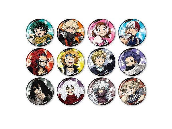 My Hero Academia Glitter Badge Collection 3 1Box 12pcs