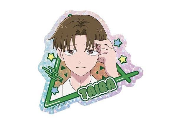Tv Anime You And I Are Polar Opposites Glitter Sticker 5. Flat