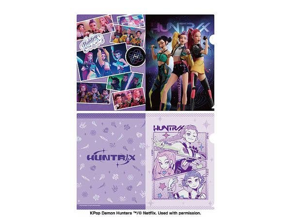 KPOP Girls! Demon Hunters: Clear File Set 1. HUNTR/X
