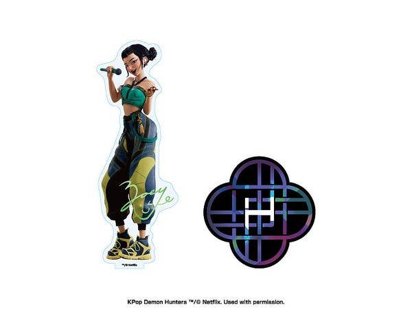 KPOP Girls! Demon Hunters: Acrylic Stand 3. ZOEY