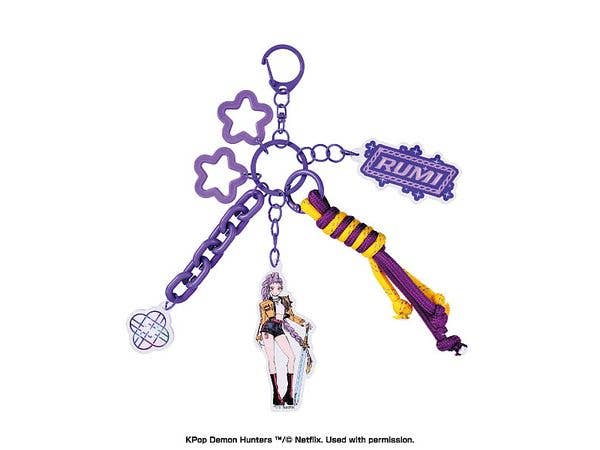 KPOP Girls! Demon Hunters: Jingle Keychain 1. RUMI