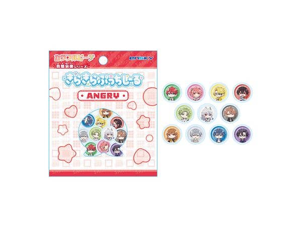 Colorful Peach: Sparkling Petit Stickers - Emotions Series ANGRY
