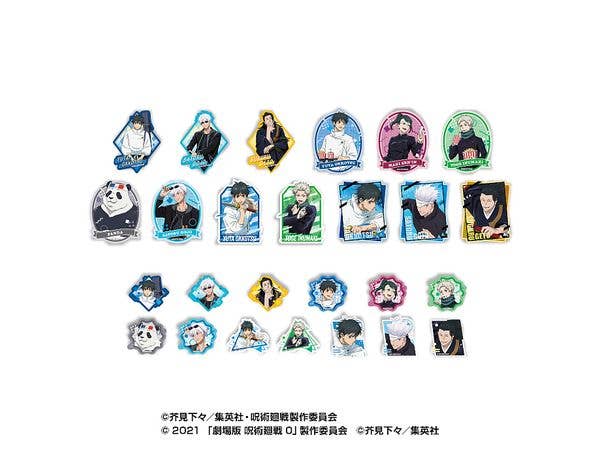 Jujutsu Kaisen Anime 5th Anniversary: Travel Sticker Collection Jujutsu Kaisen 0 Movie: 1Box (13pcs)