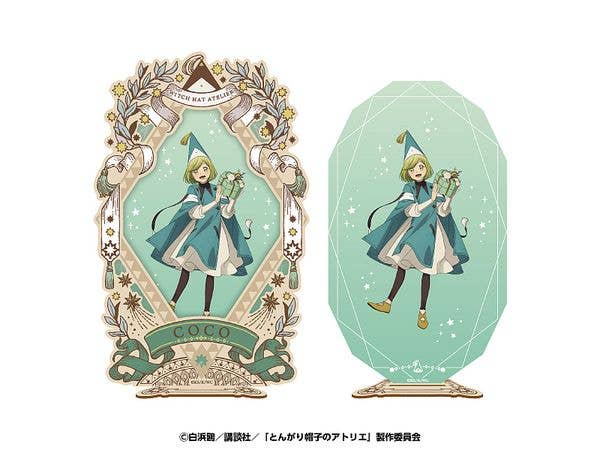 TV Anime Atelier of Witch Hat: Acrylic Stand with Wood Frame 1. Coco