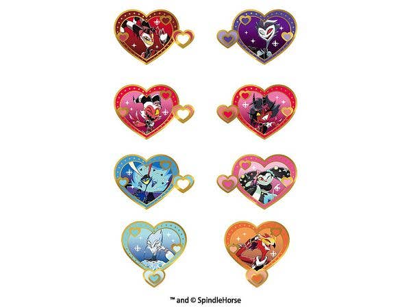 Helluva Boss: Heart Pin Collection: 1Box (8pcs)