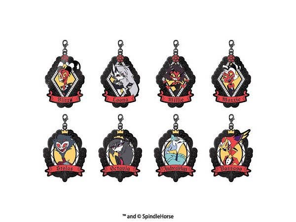 Helluva Boss: Metal Charm Collection: 1Box (8pcs)