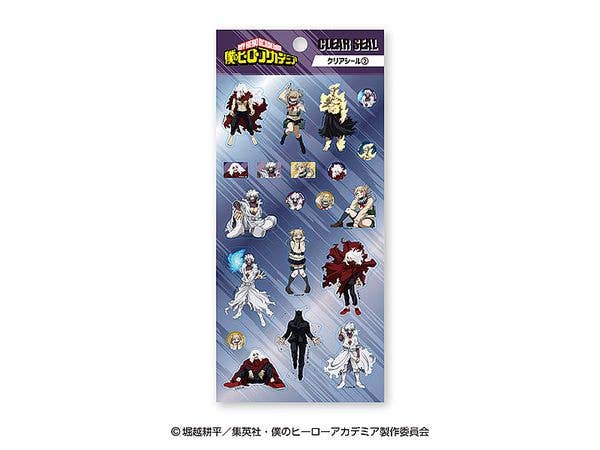 Anime My Hero Academia: Clear Stickers 2