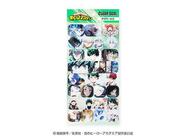 Anime My Hero Academia: Clear Stickers 3