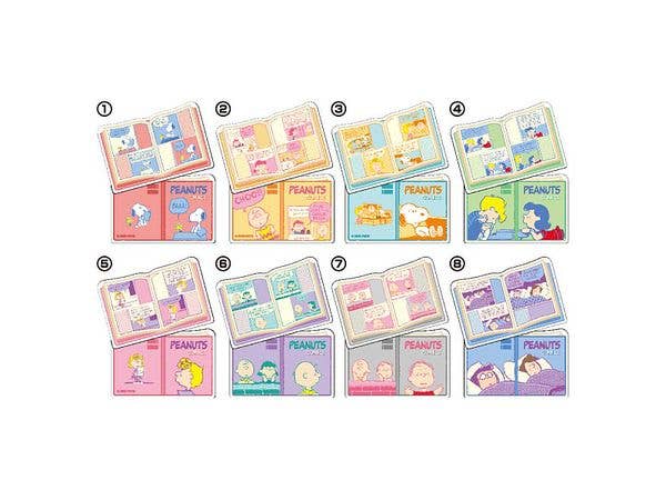 PEANUTS: mitamemo Book Clips 1 Box (8pcs)