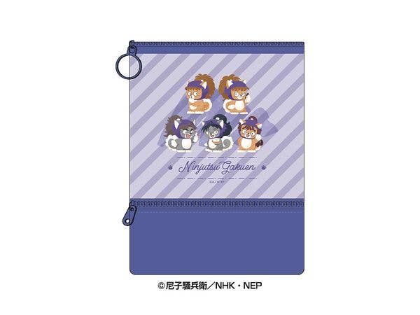 Nintama Rantaro: Animal Fourze Clear Pouch 3. Fifth Grade