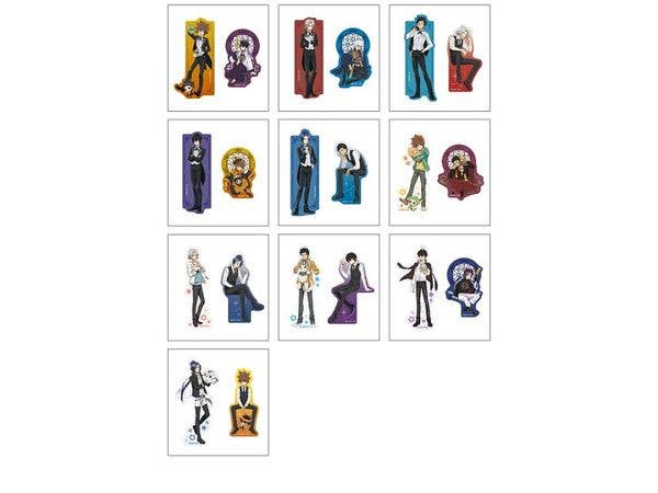 TV Anime Reborn!: Die-Cut Clear Sheets (1 Box of 10)