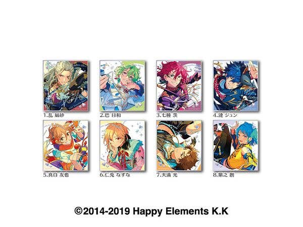 Ensemble Stars!!: Visual Shikishi Collection -sparkle- Box B 1Box 8pcs