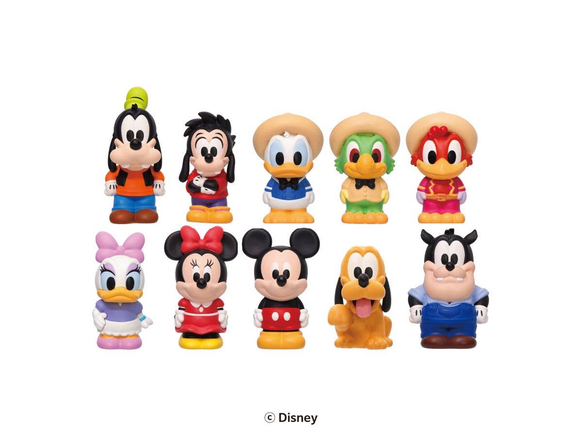 Mickey & Friends Soft Vinyl Puppet Mascot 1Box 10pcs