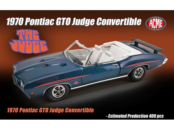 ACME - 1970 Pontic GTO Judge Convertible Atoll Blue
