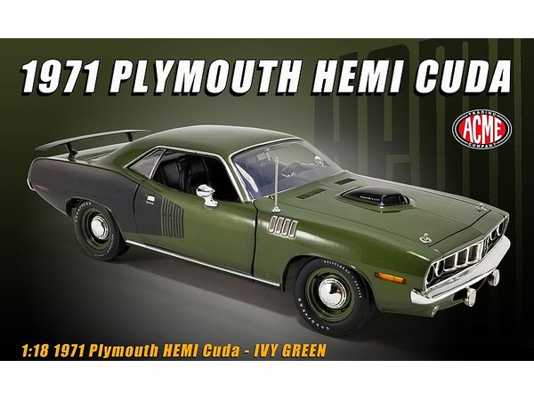 ACME 1971 Plymouth Hemi Cuda - Ivy Green